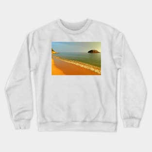 Arrábida. the sea kisses the earth incessantly... Crewneck Sweatshirt